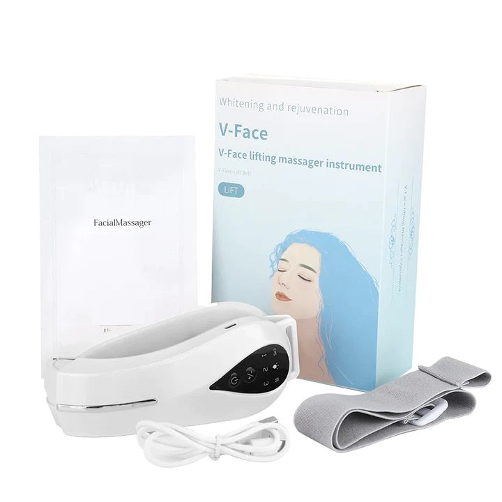 LED Photon Therapy Face Lifting Slimming Vibration Massager