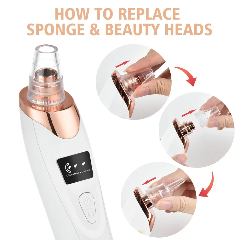 Facial Blackhead Remover Electric Pore Cleaner