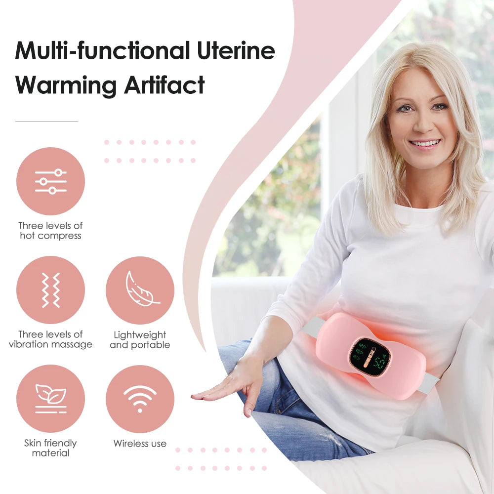 Wireless Warm Palace Belt With LCD
