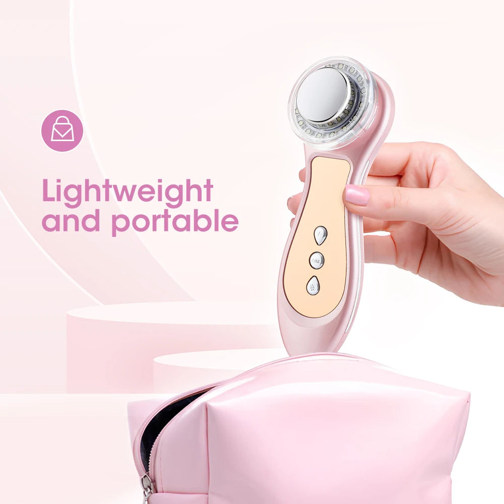 Skin Rejuvenation Radio Mesotherapy LED Massager