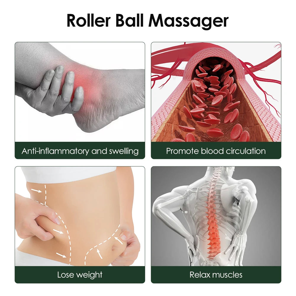 7-Bead Multifunctional Massage Ball Roller