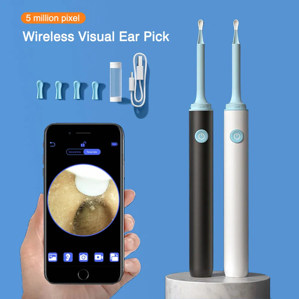 Wireless Ear Pick Camera Borescope