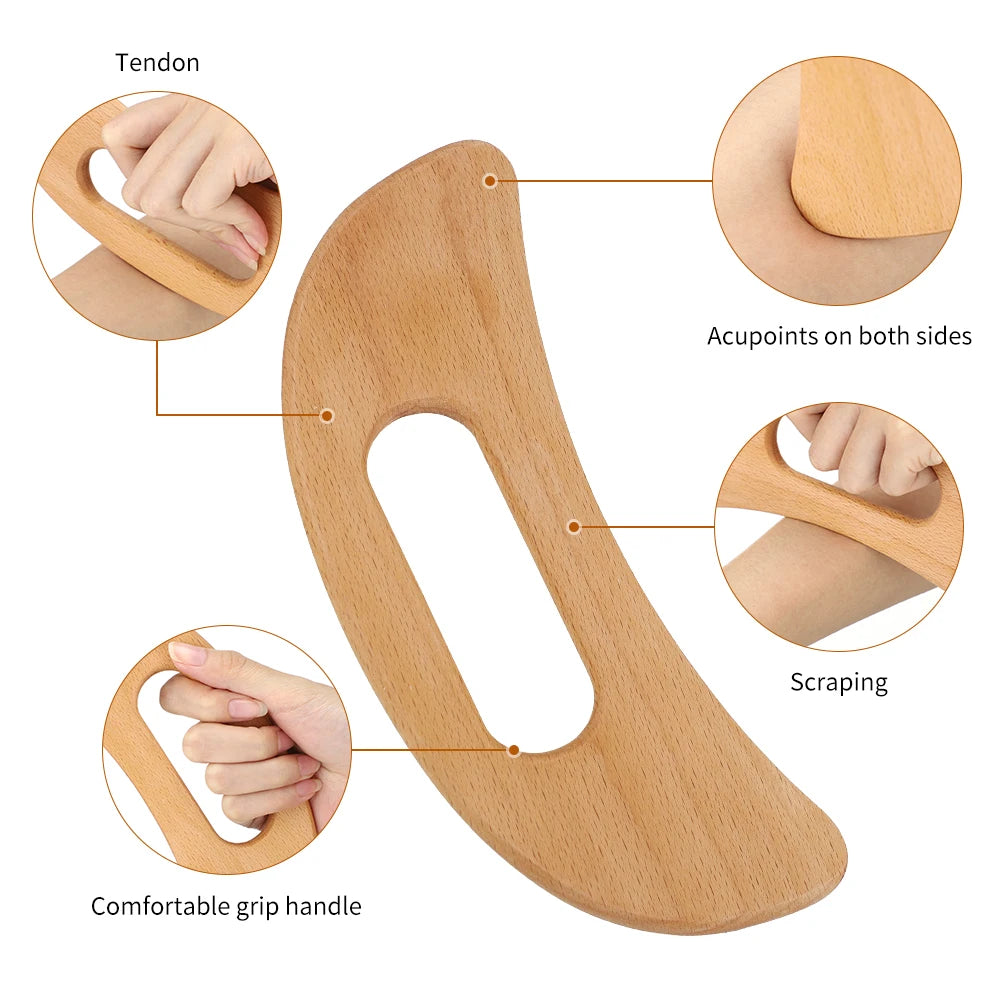 Gua Sha Scraper Body Massage Therapy Tool