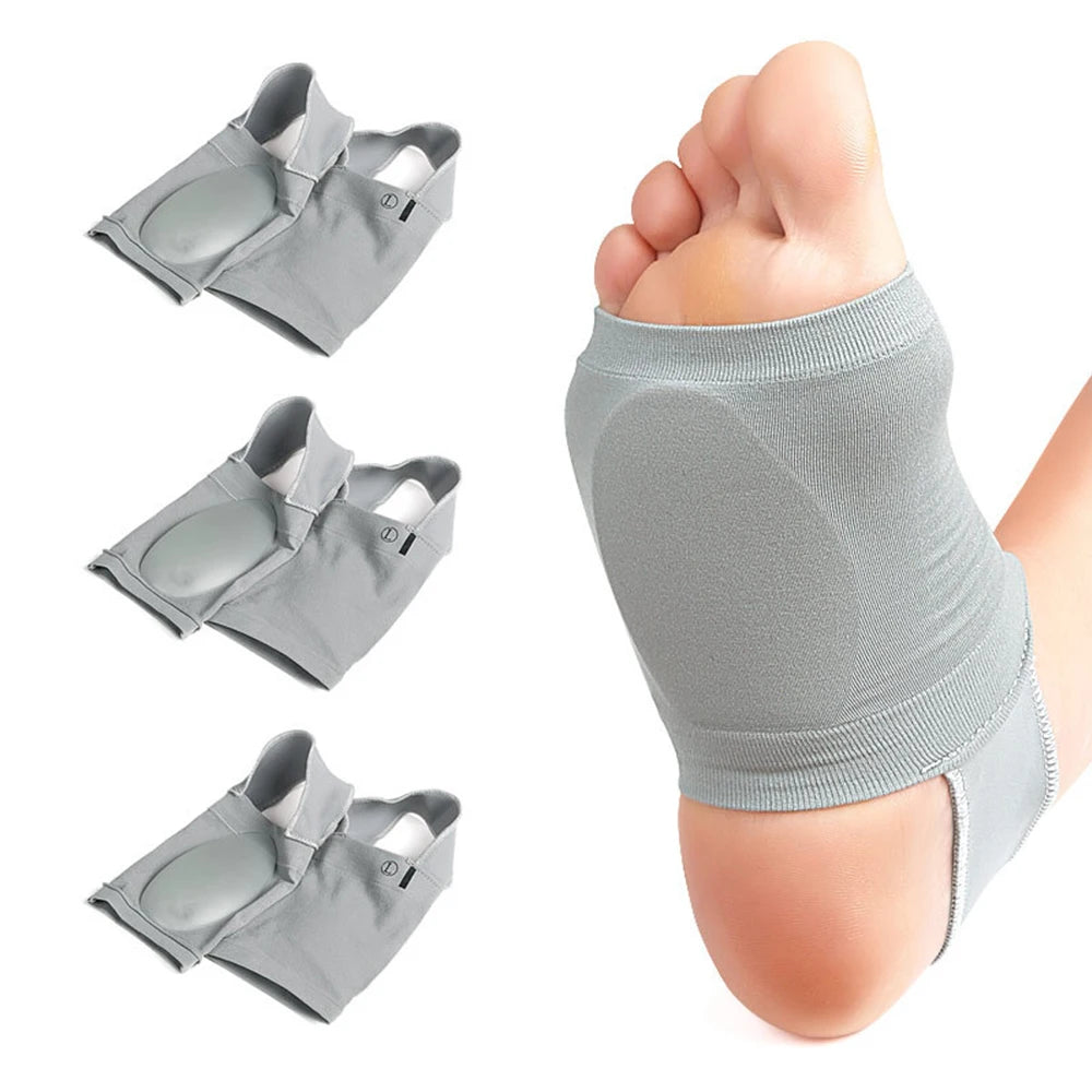 Flat Feet Relieve Pain Insoles Socks Pad