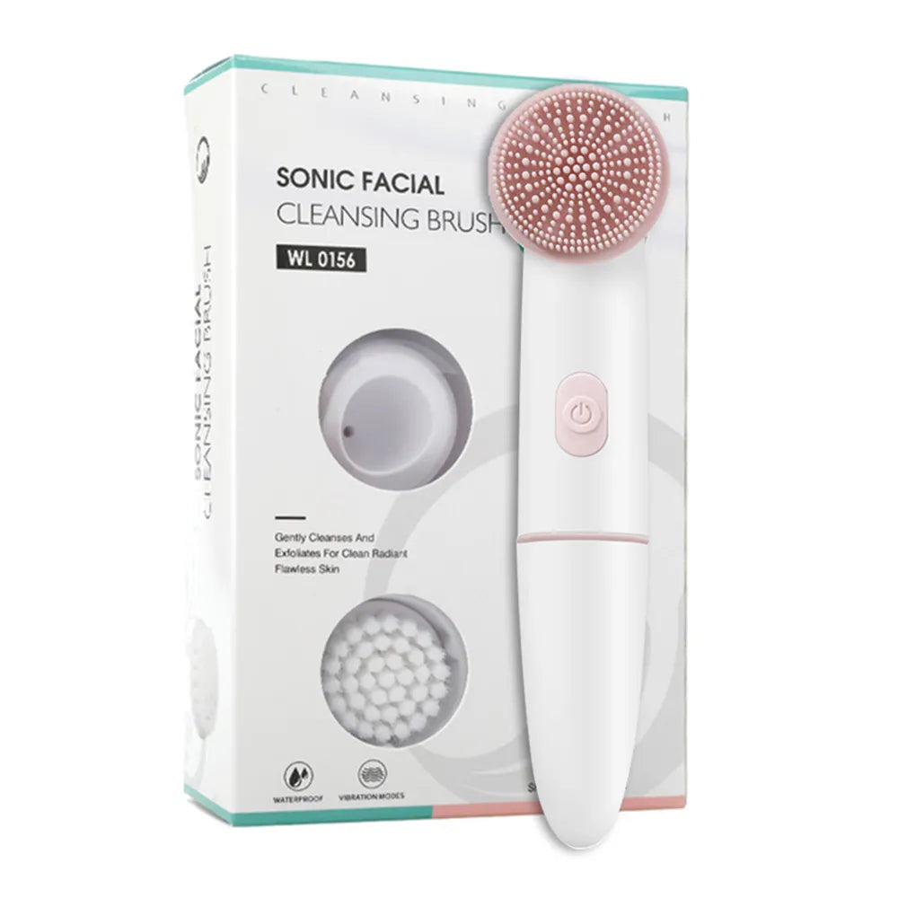 2 in 1 Electric Facial Cleansing Brush