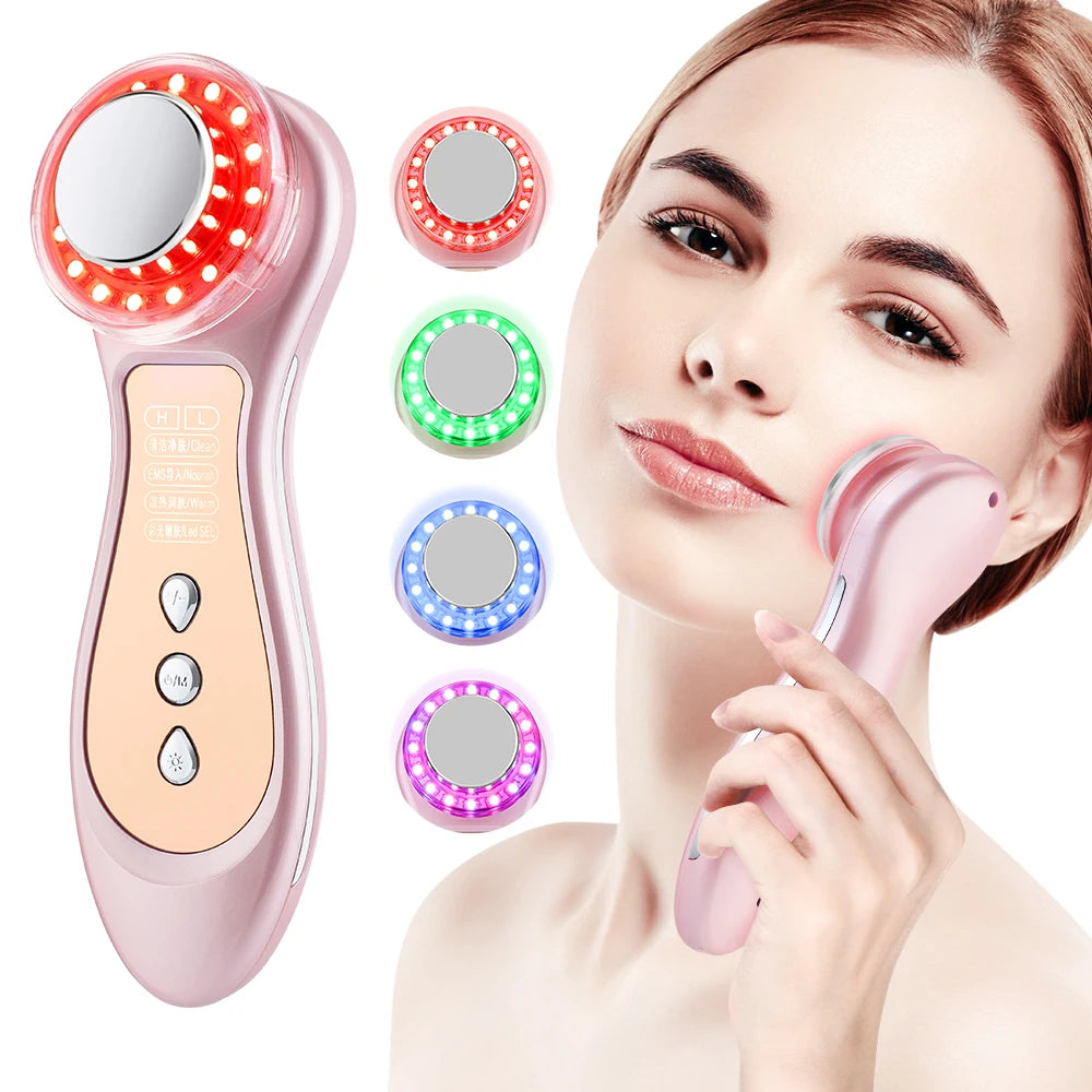 Skin Rejuvenation Radio Mesotherapy LED Massager