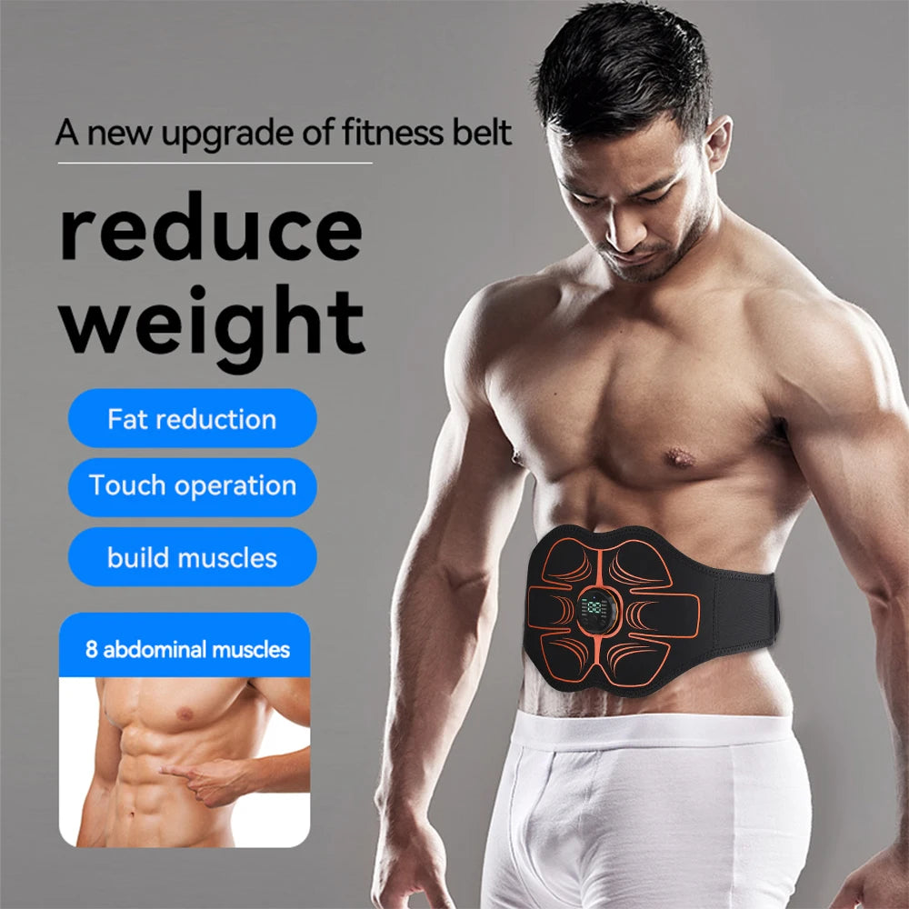 Electric Abs Abdominal Trainer Toning Belt
