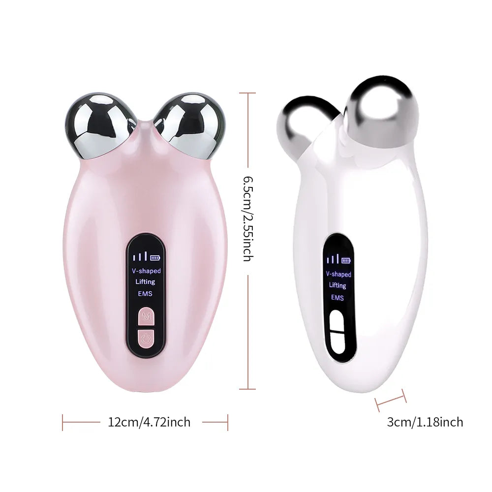 EMS Face Lifting Microcurrent Roller Massager